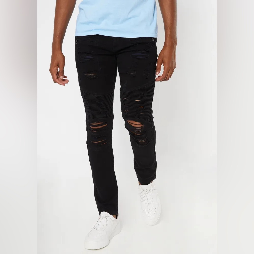 Rue21 Supreme Flex Skinny Moto Jeans